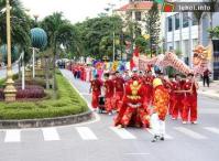 Ảnh Lễ hội chèo cạn, múa bông tại Quảng Bình
