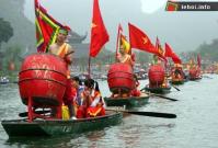 Ảnh Sôi động lễ hội Thánh Quý Minh Đại Vương tại Ninh Bình