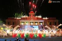 Ảnh Bắn pháo hoa trong lễ khai mạc Festival Biển 2011, Khánh Hòa