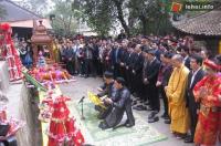 Ảnh Nô nức Lễ hội xuân đền Đuổm, Thái Nguyên 2010