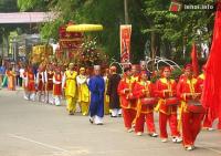 Ảnh Sôi động lễ hội Thập Tam Trại, Hà Nội