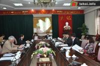Ảnh Thống nhất kịch bản về các hoạt động tại Liên hoan Trà Quốc tế - Thái Nguyên 2011