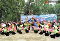 Ảnh Phục dựng lễ hội Xên Bản tỉnh Điện Biên