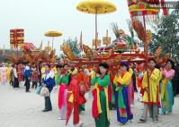 Ảnh Khai hội Đền Mẫu Ấu Cơ tại Phú Thọ