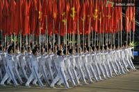 Ảnh Tổng duyệt Lễ diễu binh và diễu hành trong sự kiện chào mừng Đại lễ 1000 năm Thăng Long Hà Nội