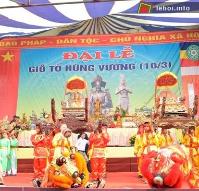 Ảnh Lễ hội Giỗ tổ Hùng Vương tại chùa Đại Hùng – phường Đậu Liêu ở Hà Tĩnh